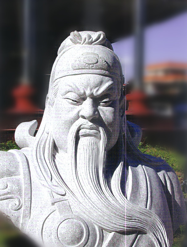 关公半身像
